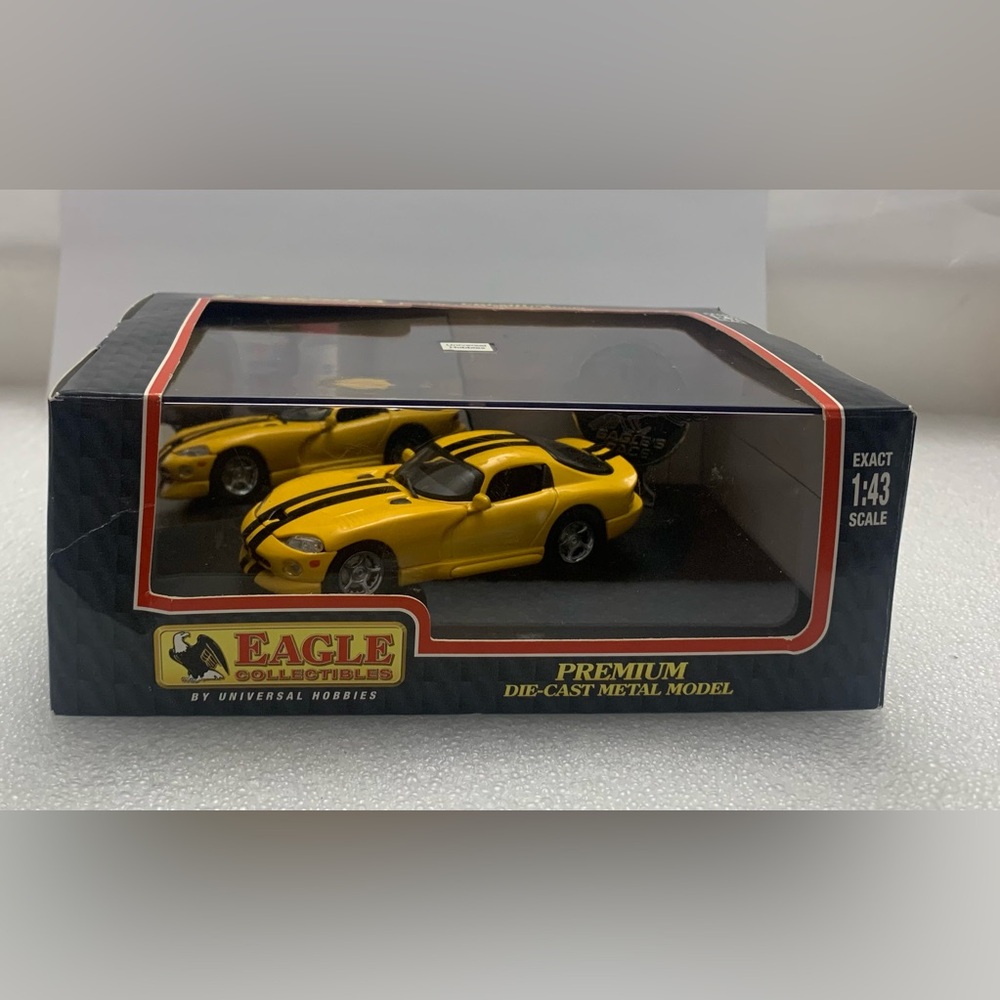 Yellow Die-Cast Toy Car